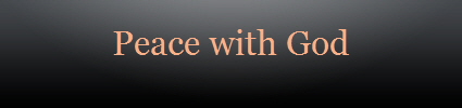 Peace with God